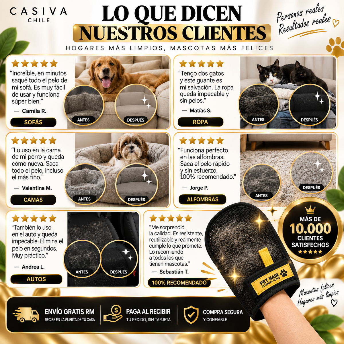 🐾 FurClean™ | Guante Quita Pelos Viral de TikTok- ORIGINAL
